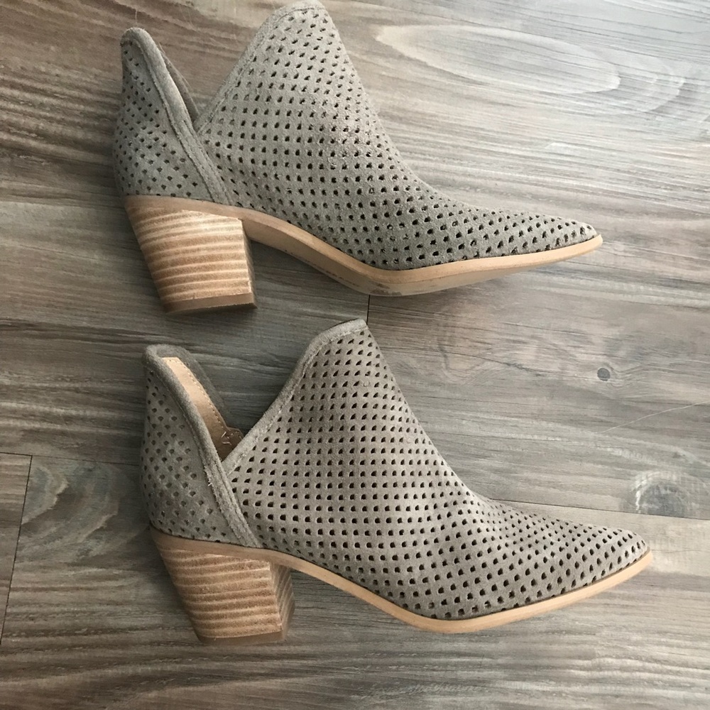 Lucky brand ankle taupe mesh booties - Picture 4 of 7